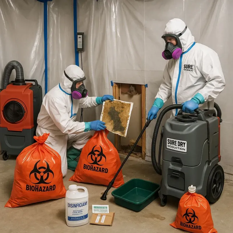 Contaminated Water Handling Protocols process in Lyndhurst, NJ