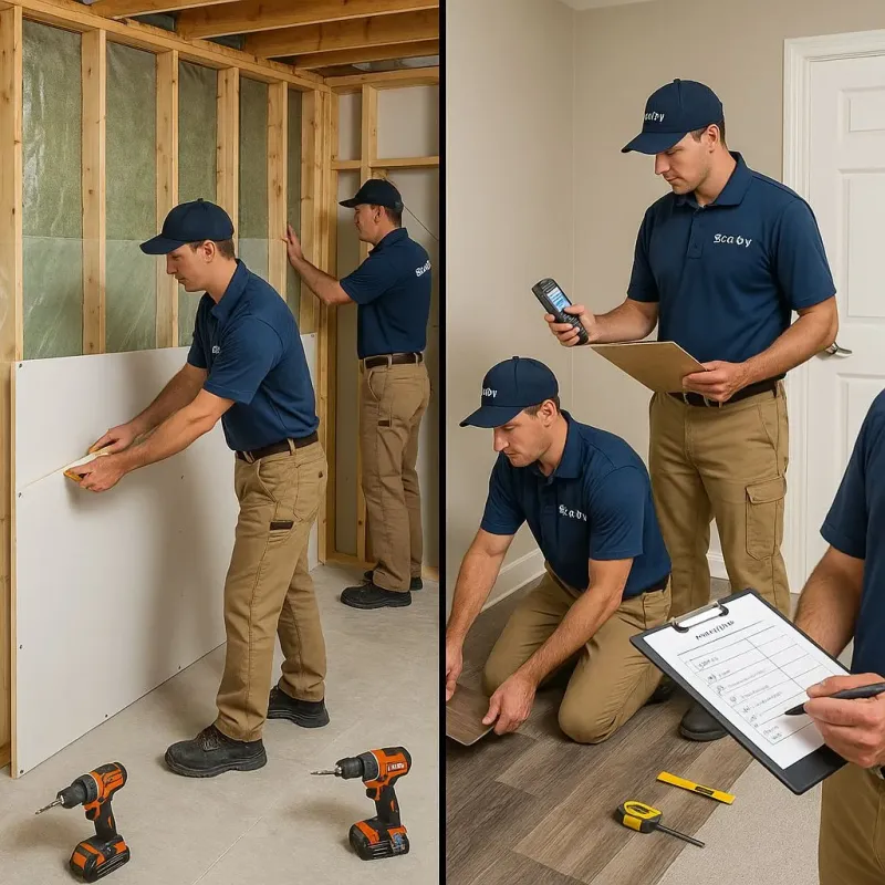Repairs and Reconstruction process in Lyndhurst, NJ