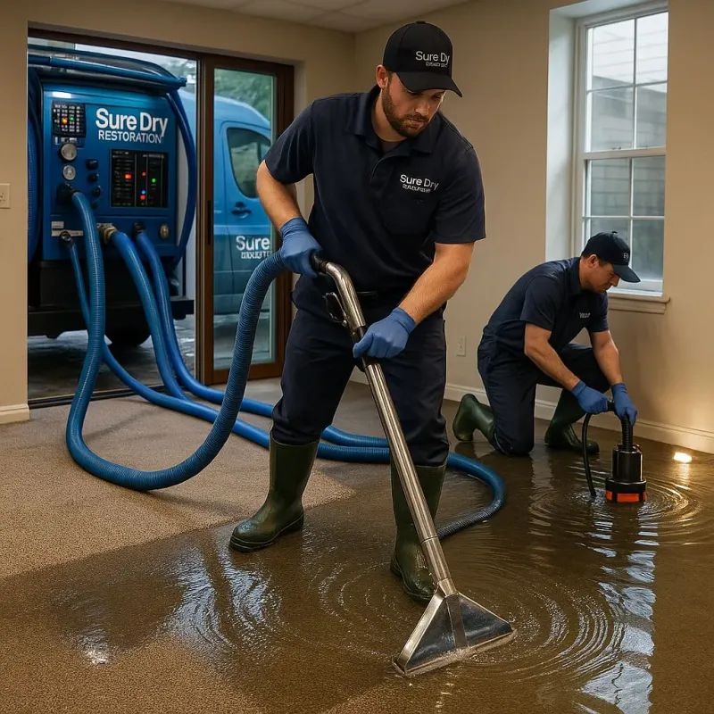 Water Extraction and Removal process in Lyndhurst, NJ